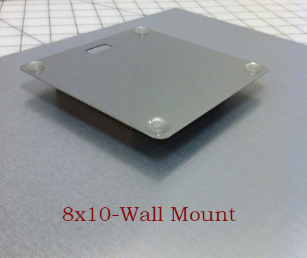 8x10-Wall Mount on aluminum photo print