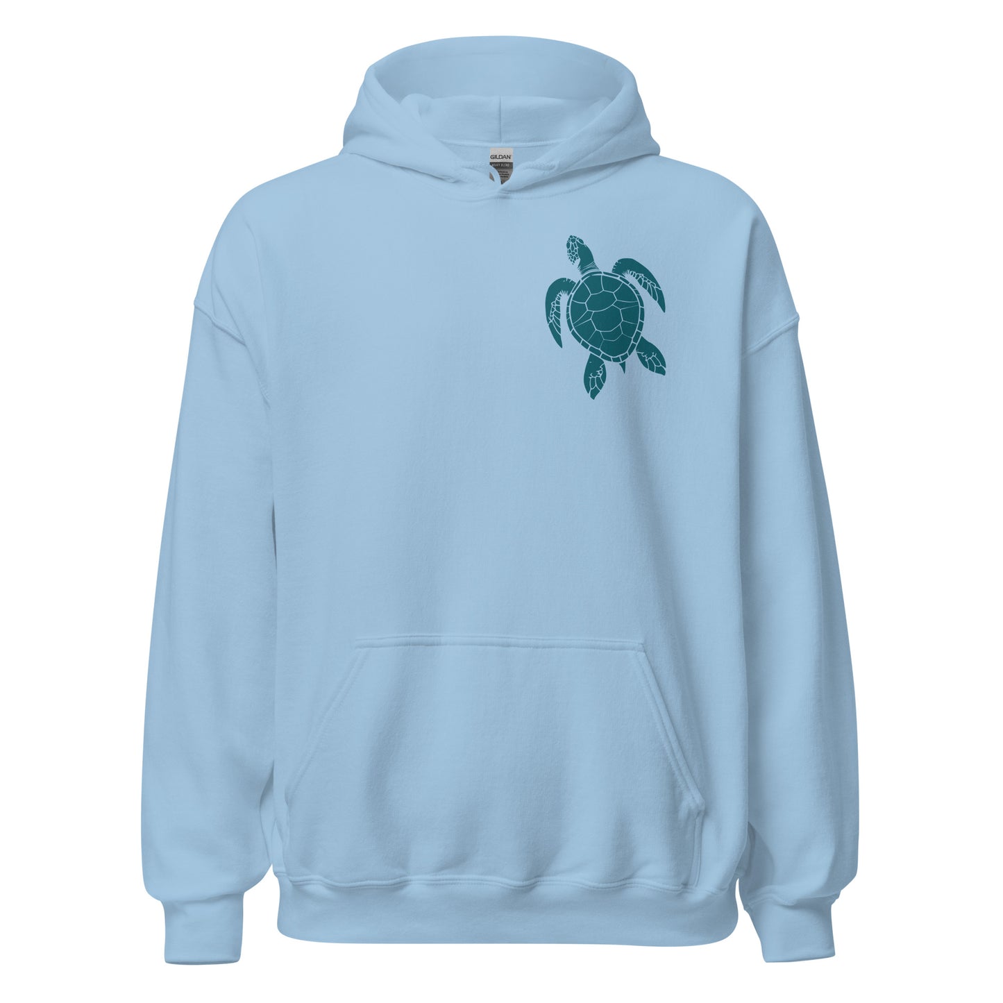 Christian Turtle Hoodie, Bible Verse Hoodie, Ocean Faith Hoodie, Isaiah 43:2 Hoodie