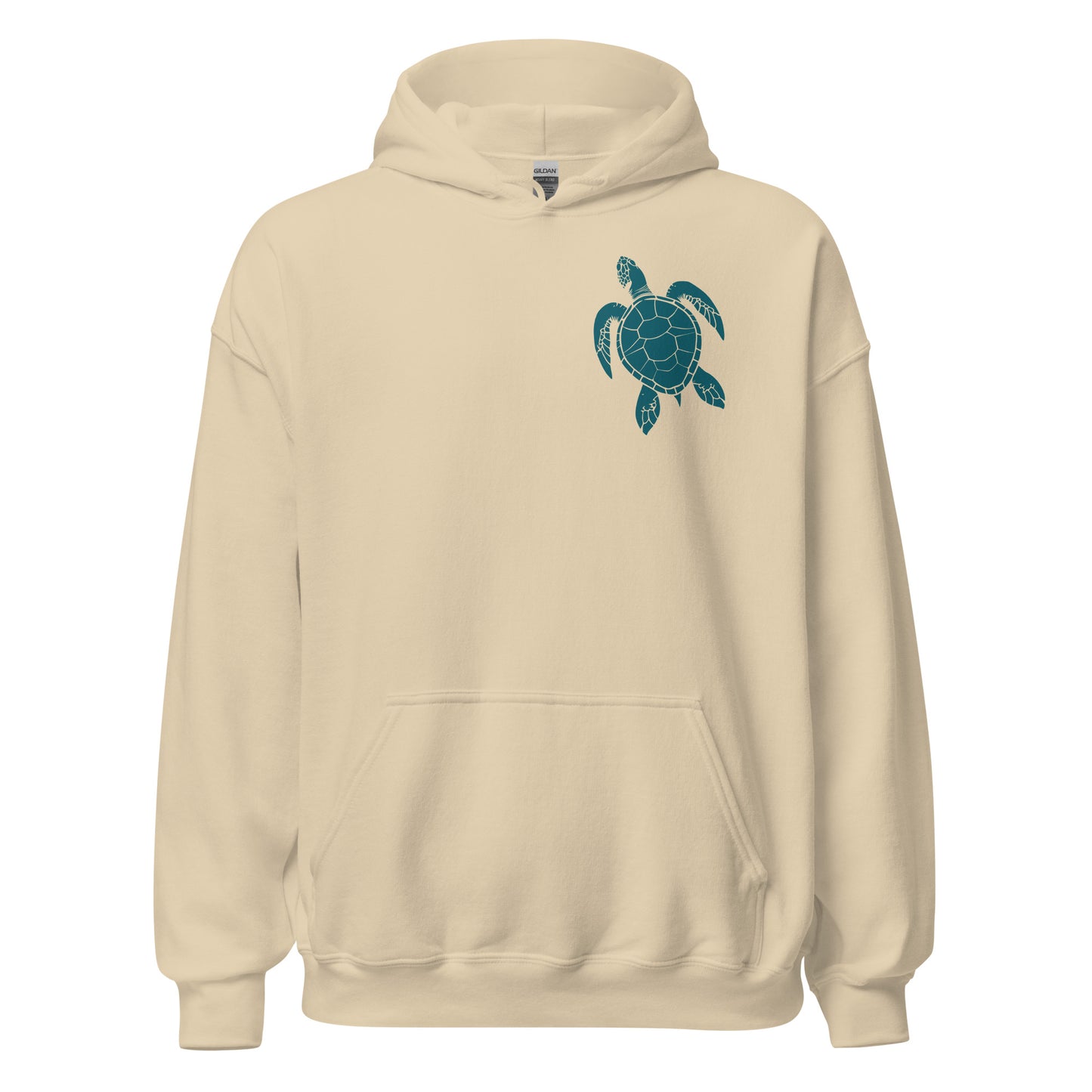 Christian Turtle Hoodie, Bible Verse Hoodie, Ocean Faith Hoodie, Isaiah 43:2 Hoodie