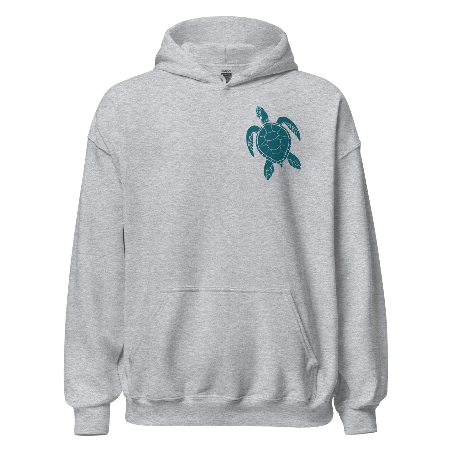 Christian Turtle Hoodie, Bible Verse Hoodie, Ocean Faith Hoodie, Isaiah 43:2 Hoodie